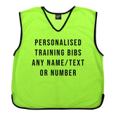 Personalised Any Name/Text Sports Football Training Bibs Unisex Vest
